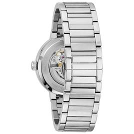 Mens Bulova Futuro Automatic Blue Skelton Dial Watch - 96A204