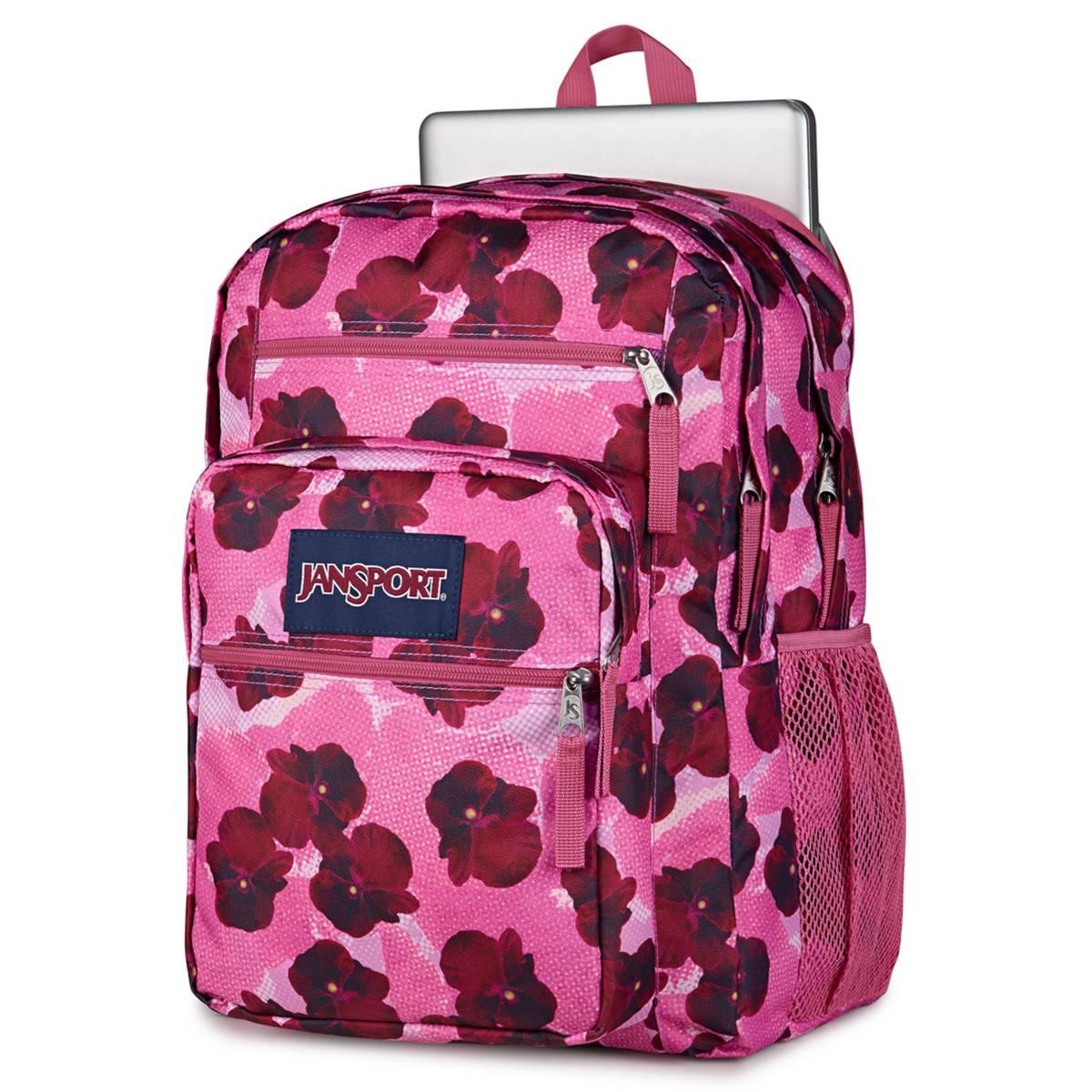 JanSport® Big Student Pop Art Pansies Backpack