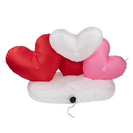 Northlight Seasonal 5' Inflatable Valentine's Day Hearts Decor
