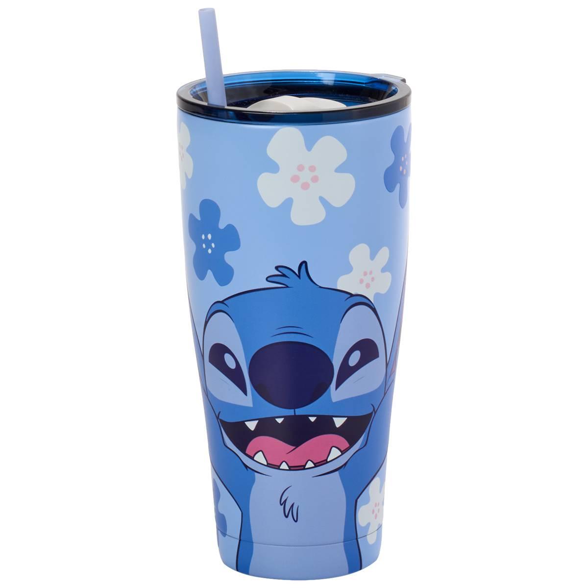 Disney Stitch Flower Stainless Steel Tumbler