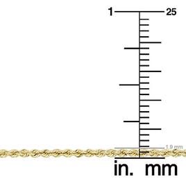Gold Classics™ 10kt. Gold 18in. Rope Chain Necklace