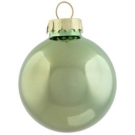 Northlight Seasonal 10ct. Grass Green Glass Christmas Ornaments