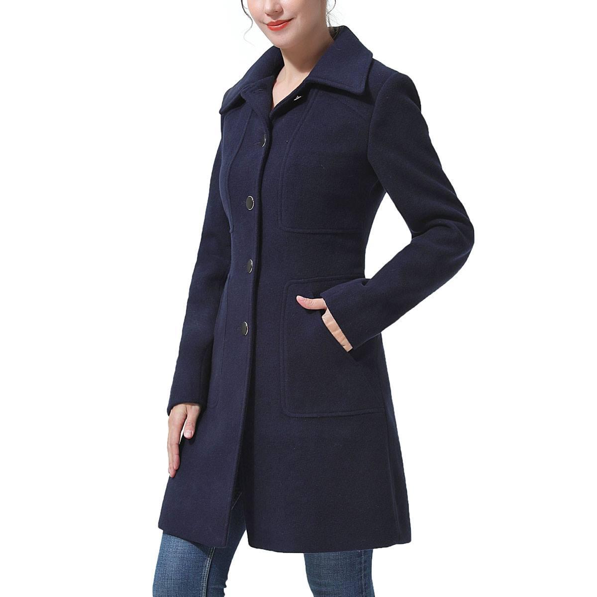 Womens BGSD Wool Walking Coat