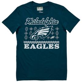 Mens Fanatics Eagles Ugly Sweater Short Sleeve Tee