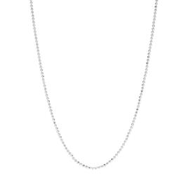 30in. Sterling Silver Bead Chain Necklace