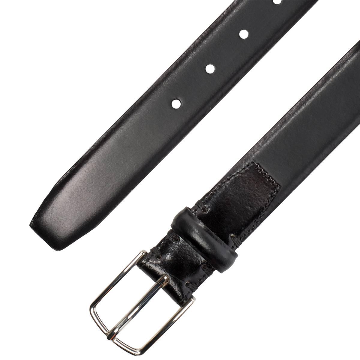 Mens Bill Blass 32mm Burn Edge Belt