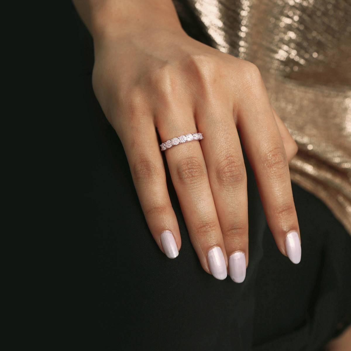Gemstone Classics™ 1kt. Dew Moissanite Anniversary Band