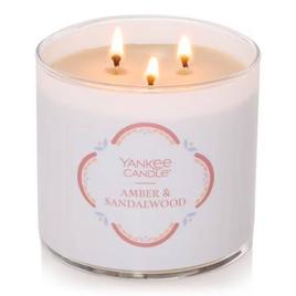 Yankee Candle(R) 14.5oz. Amber & Sandalwood 3-Wick Jar Candle