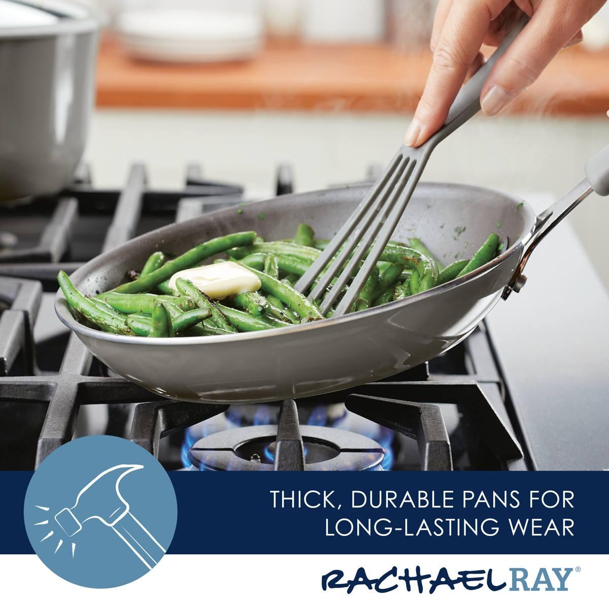 Rachael Ray Cook + Create 11pc. Aluminum Nonstick Cookware Set