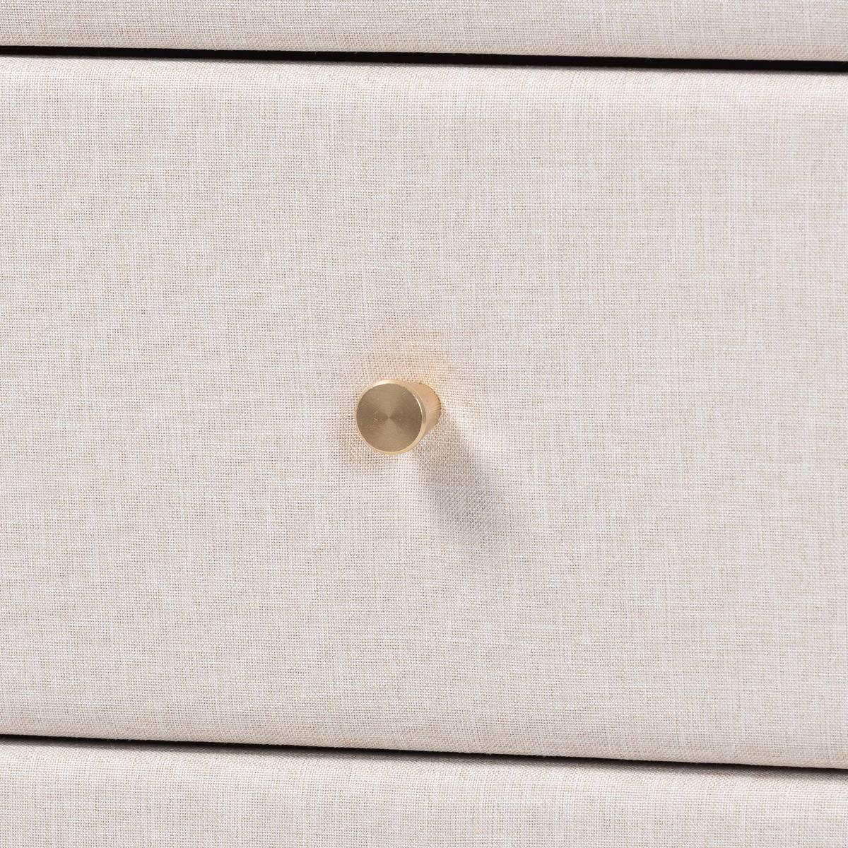 Baxton Studio Nikolai Mid-Century Wood 6-Drawer Dresser