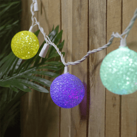 Northlight 10ct. LED Globe Style Patio Light Set