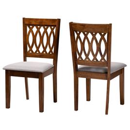 Baxton Studio Florencia Modern Wood Dining Chairs - Set of 2