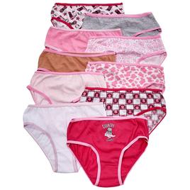 Girls (7-12) Sweet Princess 10pk. Western Panties