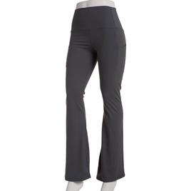 Juniors Love Tree Wide Waistband Flare Leggings with Pockets
