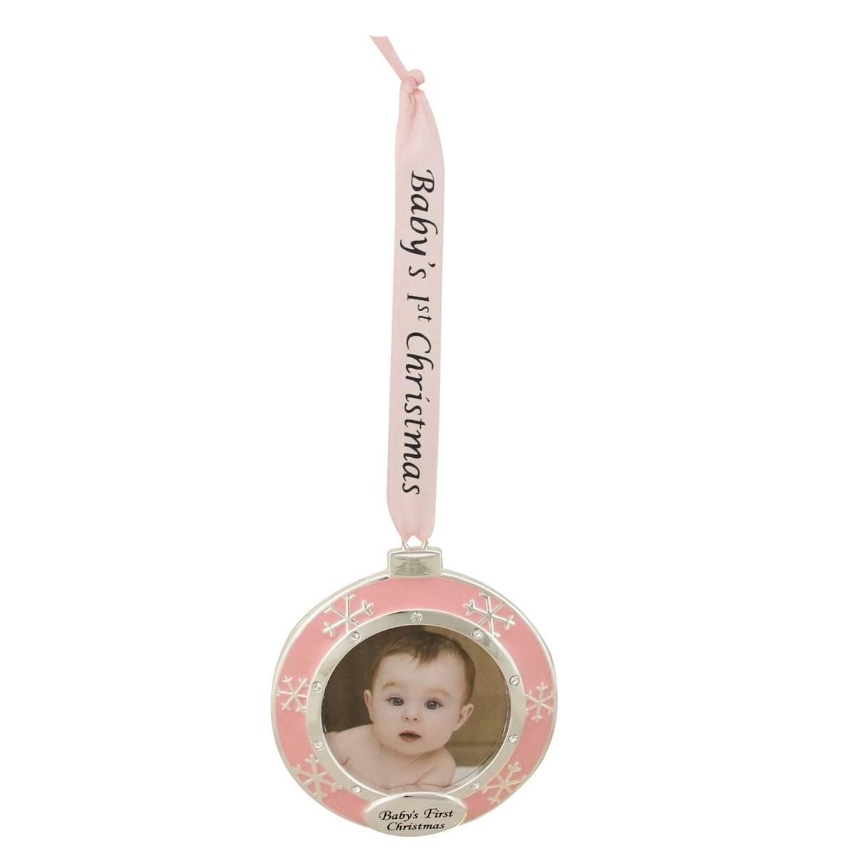 Northlight Seasonal Baby's First Christmas Photo Frame Ornament