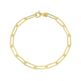 Gold 7.25in. Chain Bracelet