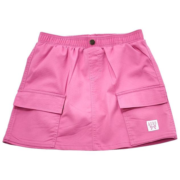 Girls (7-16) Aeropostale Twill Woven Skort w/ Cargo Pockets