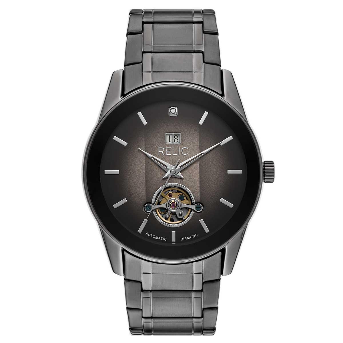 Mens RELIC by Fossil Gunmetal-Tone Rylan Watch - ZR77338