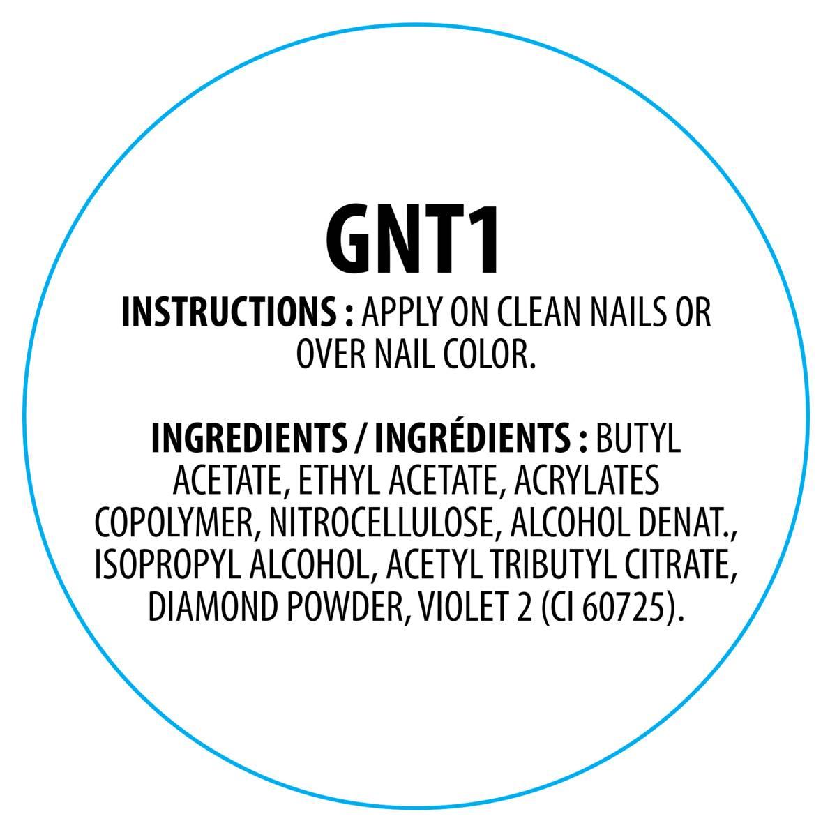L.A. Girl Diamond Top Coat Nail Treatment