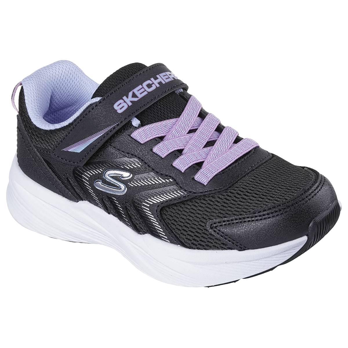 Big Girls Skechers Microspec Tread Athletic Sneakers