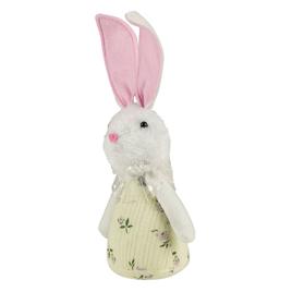 Northlight Seasonal 11in. Spring Floral Easter Bunny Figurine