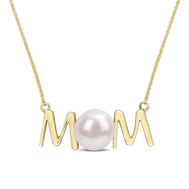 Sophia B 10kt. Gold Freshwater Cultured Pearl Mom Pendant