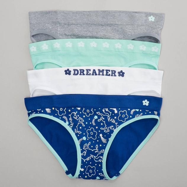 Girls Limited Too™ 4pk. Seamless Dreamer Bikini Underwear