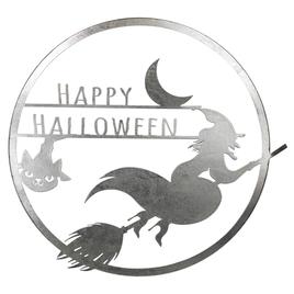 Northlight Seasonal 17in. Flying Witch Happy Halloween Wall Sign