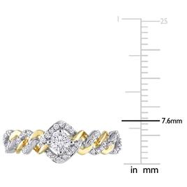 Diamond Classics™ 10kt. Gold 1/3ctw. Diamond Link Ring