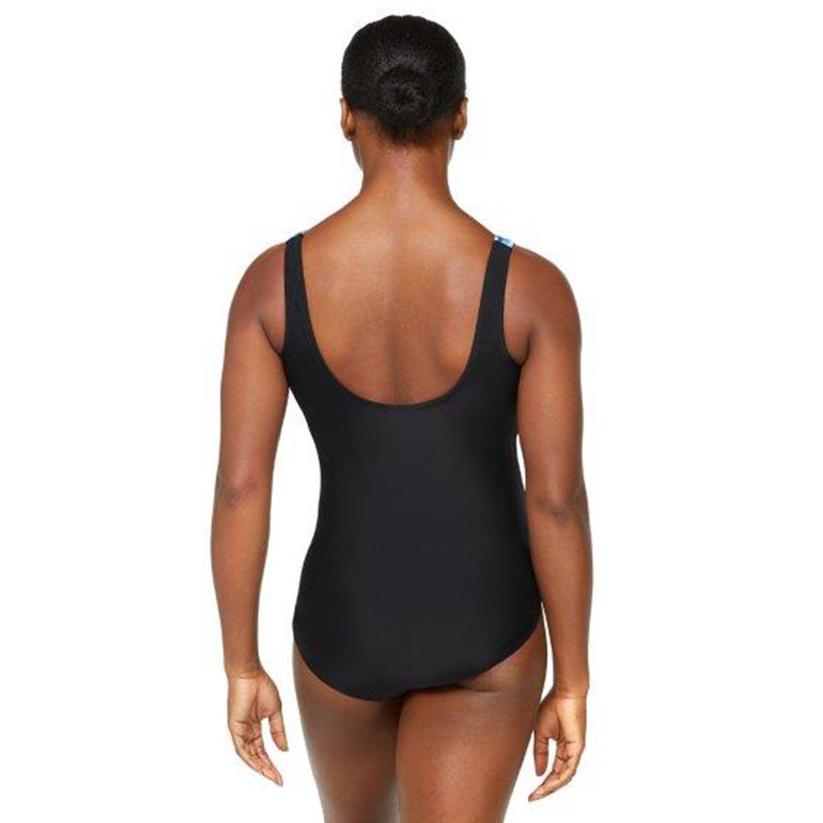 Womens Reebok Tide Pool Ocean One Piece Swimsuit