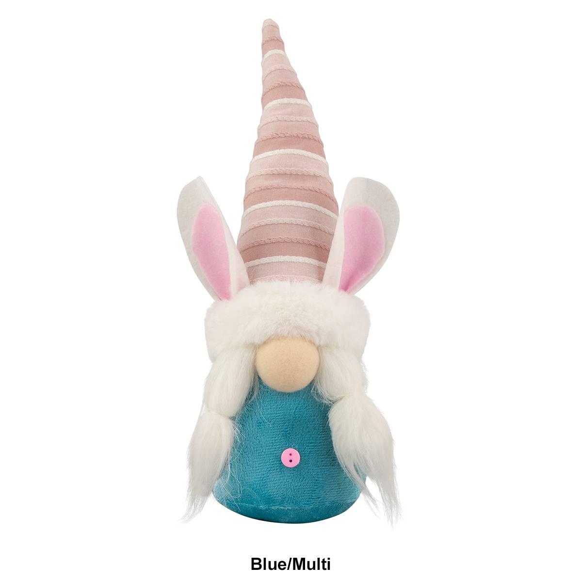 Northlight Seasonal Gnome Girl with Bunny Ears Easter Figurine