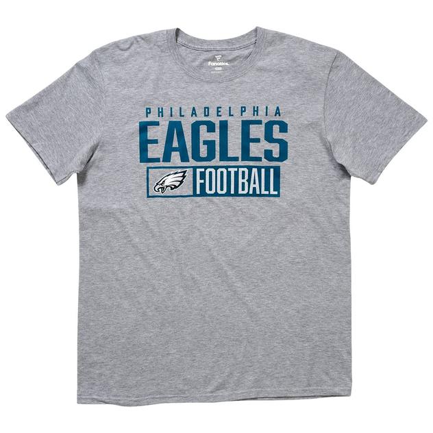 Mens Fanatics Short Sleeve Philadelphia Eagles Football Tee