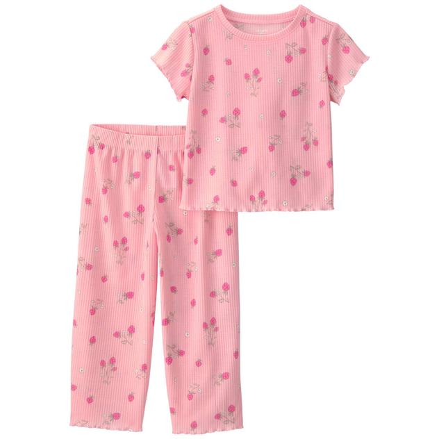 Toddler Girl Carter's® Strawberry Loose Fit Pajama Set
