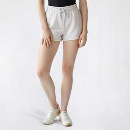 Juniors No Comment Star Fleece Shorts