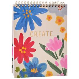 Votum Denim Flowers Large Sketchbook