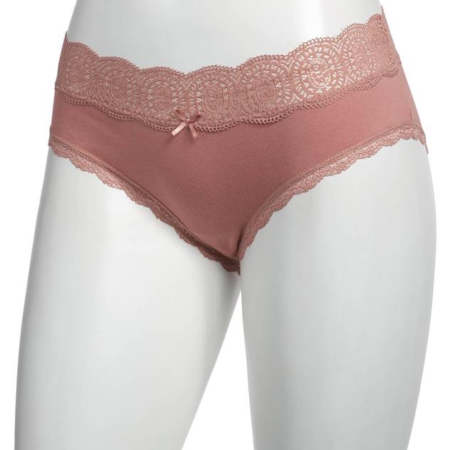 Womens René Rofé® Waist No Time Hipster Panties 156658-BWL