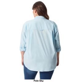 Plus Size Gloria Vanderbilt Amanda Casual Button Down