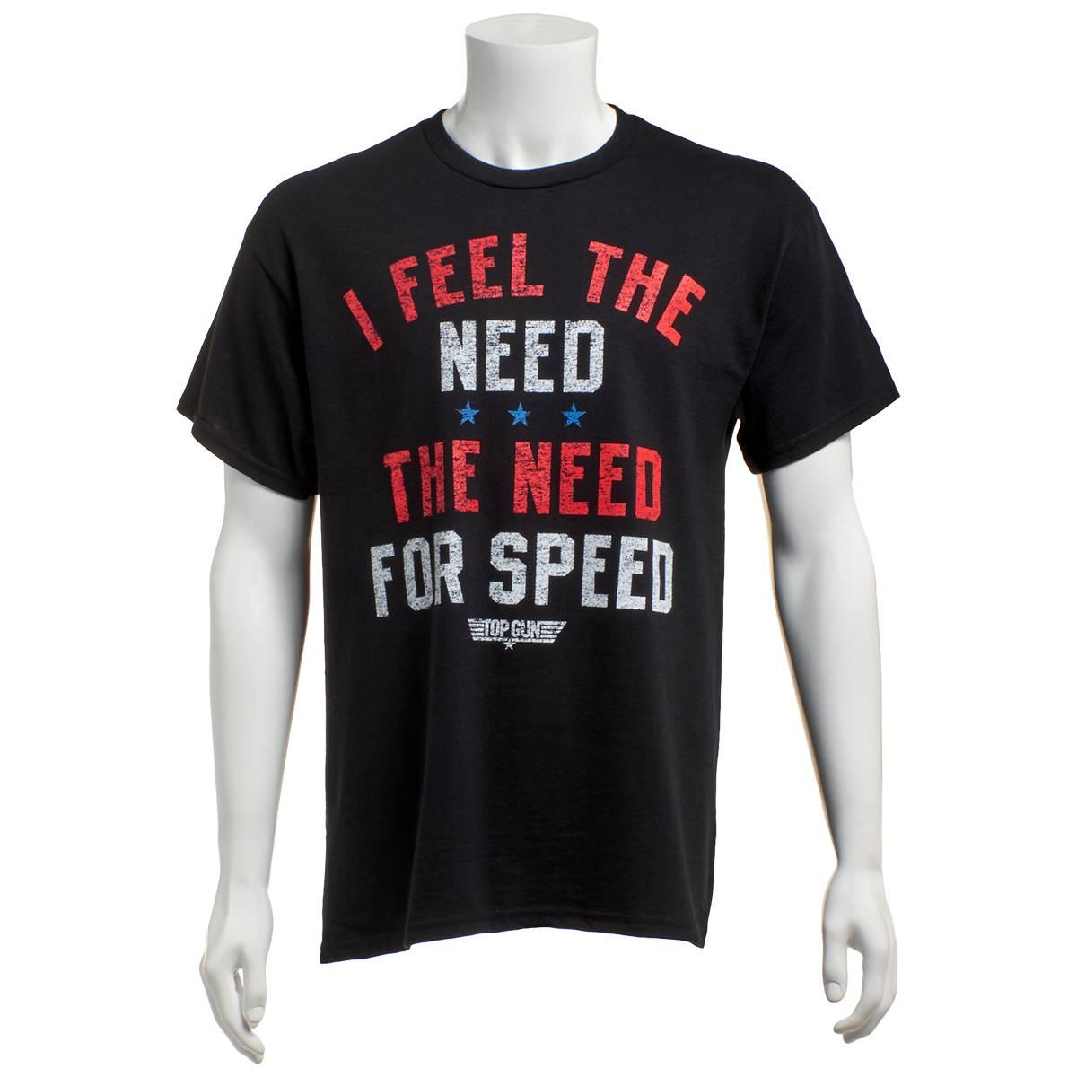 Young Mens Top Gun Need For Speed Graphic Tee
