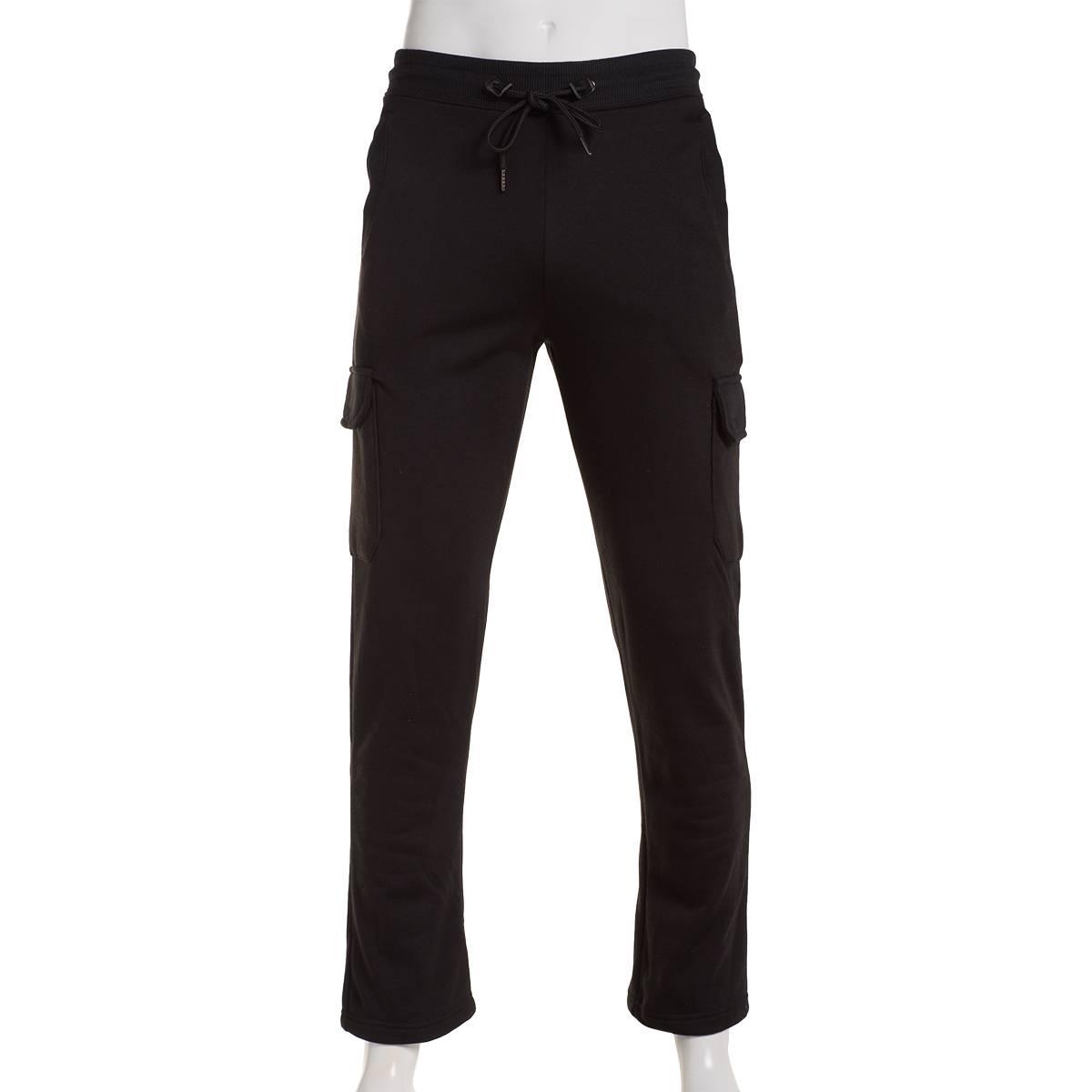 Young Mens Architect(R) Jean Co. Tapered Fleece Cargo Pants