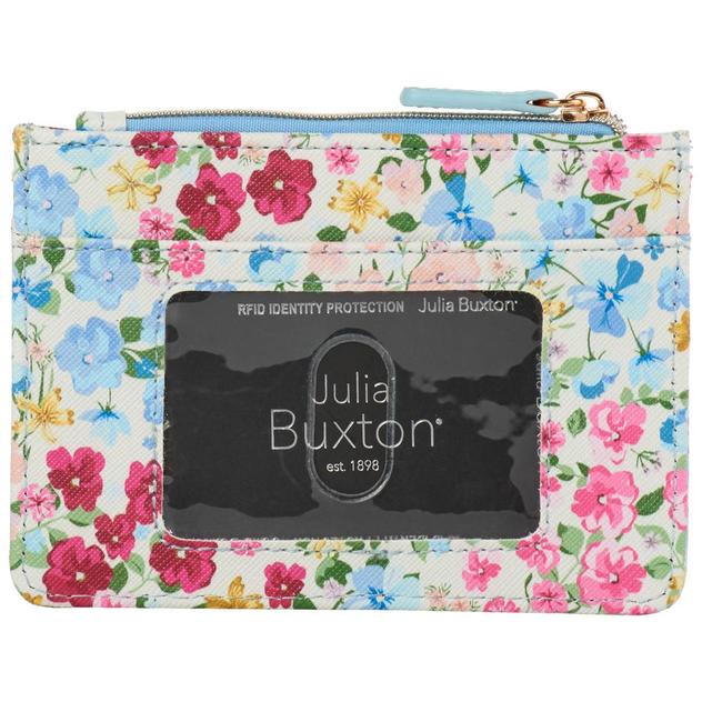 Womens Julia Buxton Slot Coin Case - Dainty Meadow