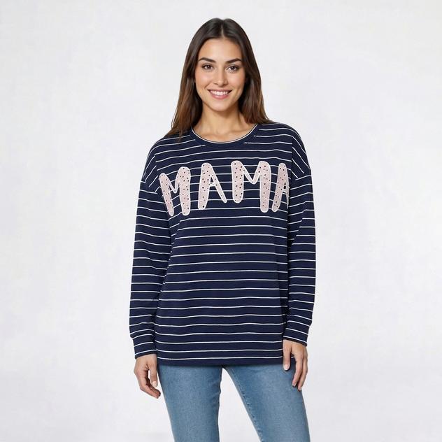 Womens Bare Your Soul by Sweet Soul Mama Applique Sweatshirt