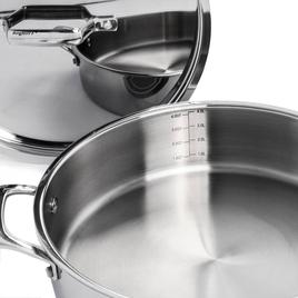 BergHOFF Professional 4.6qt. Stainless Steel Saute Pan