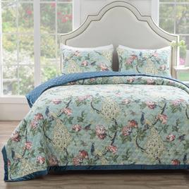 Greenland Home Fashions™ Pavona Enchanted Garden Quilt Set