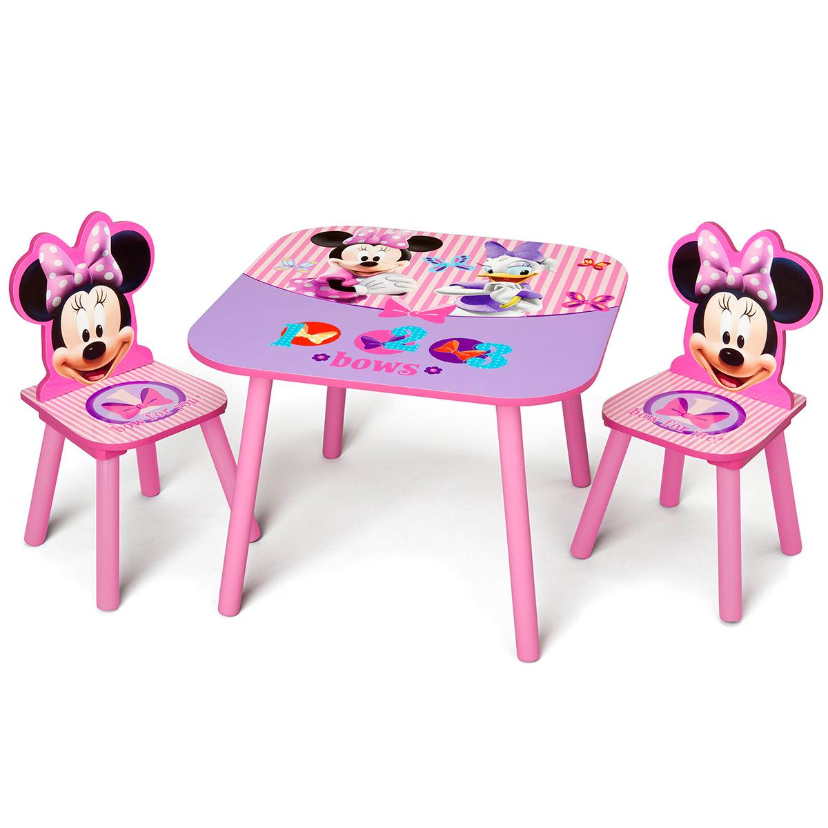 Delta Children Disney Minnie Mouse Table and Chair Set