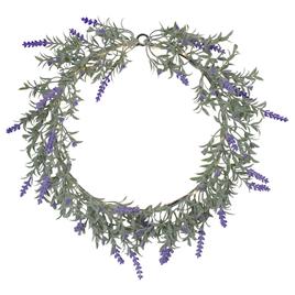 Northlight Seasonal Pre-Lit Battery Operated Lavender Wreath