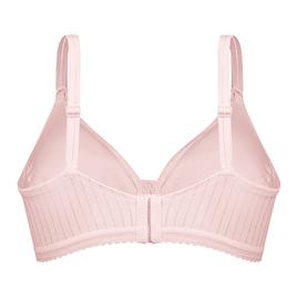 Womens Bestform Cotton Striped Wire-Free Cotton Bra 5006248