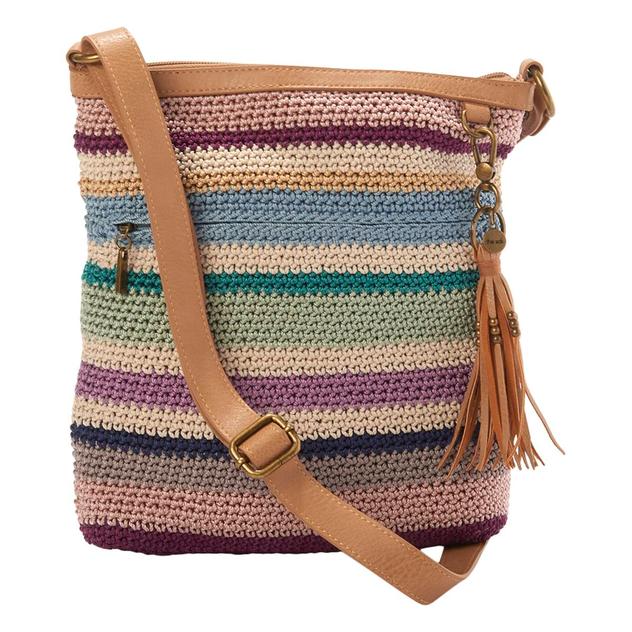 The Sak Lucia Stripe Crochet Crossbody