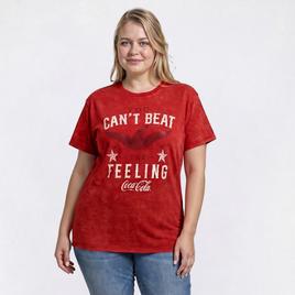 Juniors Plus Freeze Coca Cola Americana Chase Dreams Tee