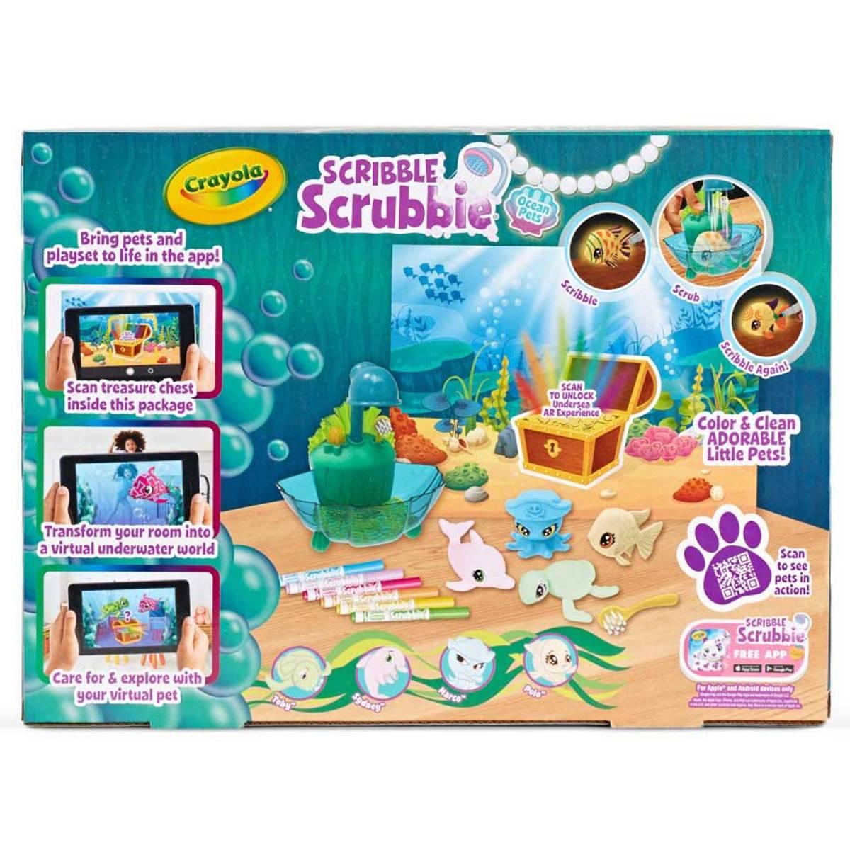 Crayola® Scribble Scrubbie Glow Deep Sea Lagoon