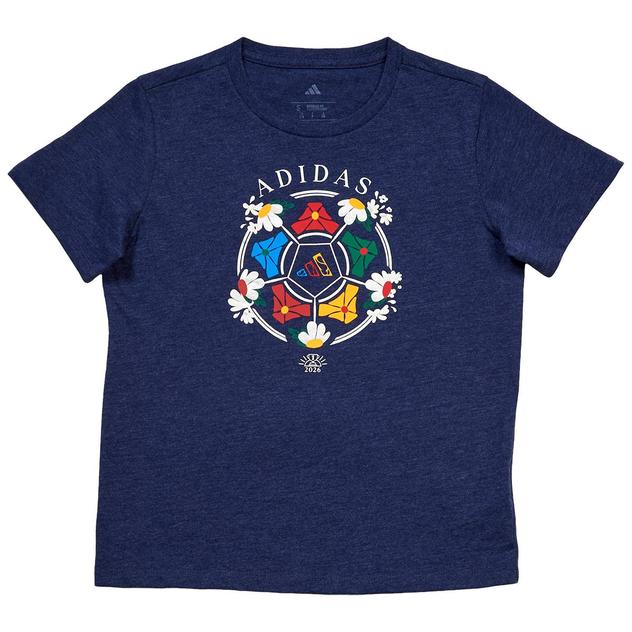 Girls (7-16) adidas® Sporty Short Sleeve Heather Tee